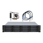 QNAP TL-R1200S-RP 12 Bay 2U Rackmount JBOD Storage Enclosure