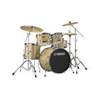 Yamaha Rydeen 20" Shell Pack Champagne Glitter with Hardware & Cymbals