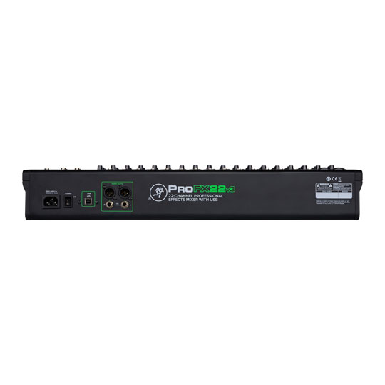 Mackie - 'ProFX22v3' 22-Channel Professional Effects Mixer With USB : image 4