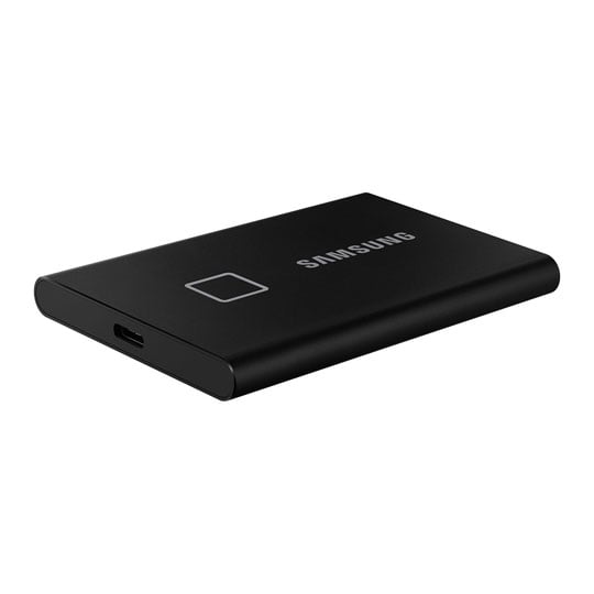 SAMSUNG T7 Touch Black 2TB Portable SSD with Fingerprint ID