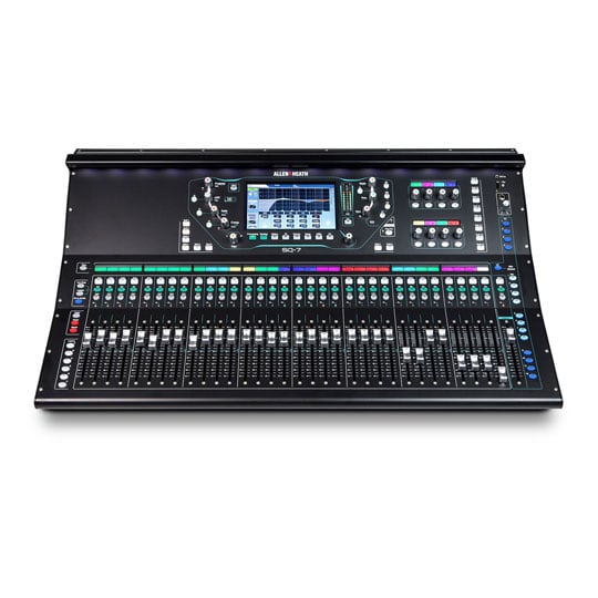Allen & Heath SQ-7+ AH AR2412/X 24 Channel Stage Box + 30M Cable Drum + Dust Cover