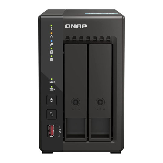 QNAP TS-253E-8G 2 bay Desktop NAS Enclosure