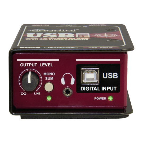 Radial USB Pro USB Laptop Direct Box