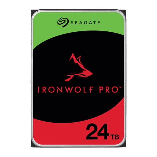 Seagate IronWolf Pro 24TB NAS 3.5" SATA Hard Disk Drive 7200rpm