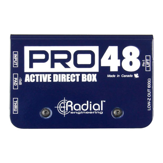 (Open Box) Radial Pro48 Active Direct Box